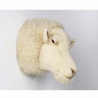 Bibib Pluche schapenkop wit