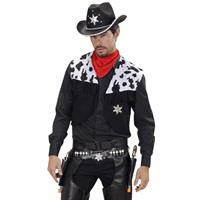 Bellatio Cowboy dubbele holster western look bruin