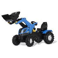 Rolly Toys rolly®toys Traptractor rollyFarmtrac New Holland met rollyTrac Lader