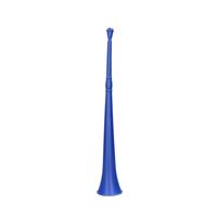 Blauwe vuvuzela 48 cm