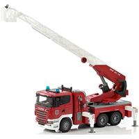 bruder Scania R-Serie brandweer ladderwagen