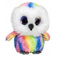 knuffel Lumo Owl Stripe multicolor 24 cm