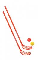 Donic-Schildkröt hockeyset 4-delig 110 cm rood
