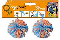 OgoSport Ogo-ballen 2 stuks oranje/blauw