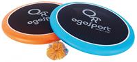 OgoSport vang- en werpspel 38 cm oranje/blauw
