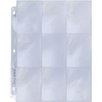 UltraPro 9-Pocket Pages Silver Blue (100 Pages) -