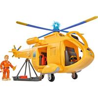 Simba Brandweerman Sam - Helicopter Wallaby II, met figuur