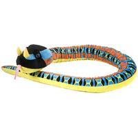 Wild Republic Snakesss knuffel: slang Rino Viper 137 cm multicolor