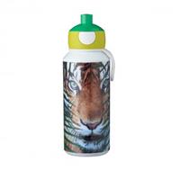 Mepal drinkfles pop up 400 ml animal planet tijger