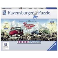 Ravensburger VW Bulli op de Brennerpas Puzzel (1000 stukjes)