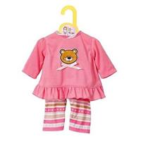 Zapf Creation Creation 870075 - Dolly Moda Pyjama 43 cm, Schlafanzug