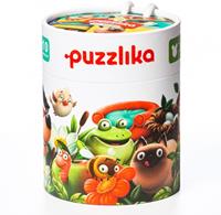 Puzzlika Puzzel - Waar Wonen Dieren - 10x 2 stukjes