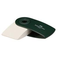 Faber-Castell Radierer Sleeve grün Radiergummi weiß