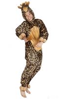 Boland Giraffe dieren kostuum voor kinderen 140 - Carnavalskostuums