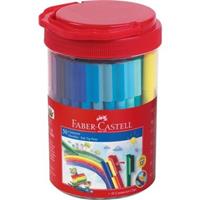 Faber Castell Viltstiften Connector emmer met 50 stuks