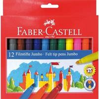 Faber Castell Viltstiften  Jumbo 12 stuks karton etui