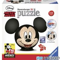 Ravensburger 3D-Puzzleball Mickey Mouse mit Ohren, 72 Teile
