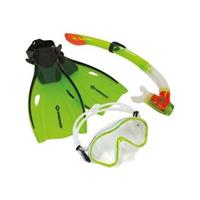 Donic-Schildkröt snorkelset Bermuda junior groen 3-delig