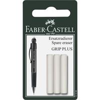 Faber Castell Reservegum  voor GRIP Plus blister a 3 stuks