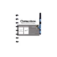Correctbook Notitieboek  uitwisbaar en herbruikbaar A5 wit blanco 40blz
