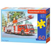 castorland Fire Engine - Puzzle - 60 Teile