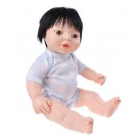 Berjuan Babypuppe Neugeborene Mit Strampler Asiatisch 38 Cm Junge