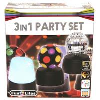 3in1 Disco Party Set