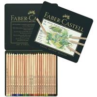 Faber Castell 24 PITT pastelpotloden  in metaal etui