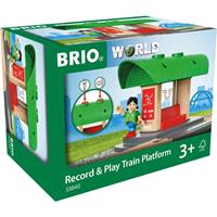 BRIO - Record & Play Train Platform (33840)