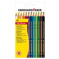 eberhardfaber Eberhard Faber Buntstift The Winner VE=12 Farben