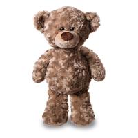 Pluche knuffel teddybeer knuffel 24 cm Bruin
