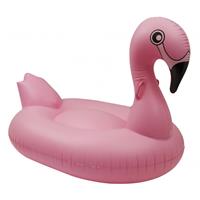 Enjoy Summer Opblaasbare flamingo float 160 cm roze