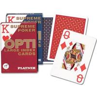 Piatnik Poker Speelkaarten - Opti Grote Index