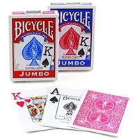 Bicycle Pokerkaarten - Rider Back Jumbo