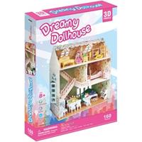 Cubic Fun 3D Puzzle - Dreamy Dollhouse - Schwierigkeit: 4/8 160 Teile Puzzle Cubic-Fun-P645H