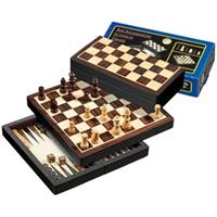 Philos 2507 - Reise-Schach-Backgammon-Dame-Set