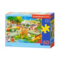 castorland Zoo Visit - Puzzle - 60 Teile