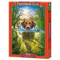 castorland Swimming Dog - Puzzle - 500 Teile