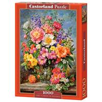 Castorland Castorland June Flowers in Radiance - 1000 stukjes. Aantal puzzles: 1000 stuk(s). Genre: Flora, Aanbevolen leeftijd (min): 9 jaar. Breedte: 680 mm