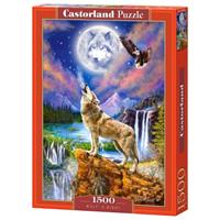 Castorland legpuzzel Wolf's Night 1500 stukjes