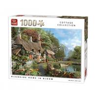 King International Riverside Home in Bloom 1000 Teile Puzzle King-Puzzle-05718
