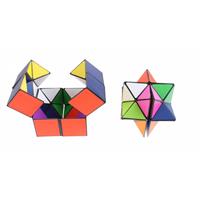 Johntoy vouwbare magische kubus 2 stuks