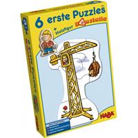 HABA 6 Erste Puzzles (Kinderpuzzle), Baustelle