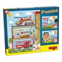 HABA Sales GmbH & Co. KG Puzzles Kleine Feuerwehr (Kinderpuzzle)