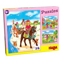 HABA Puzzles Pferdefreundinnen (Kinderpuzzle)