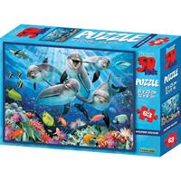 Philos 3D-Puzzle Dolphin Delight