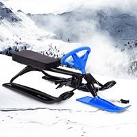 Vidaxl Sneeuwracer Zwart En Blauw
