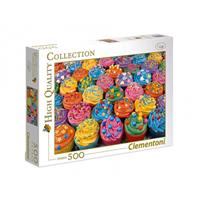 Clementoni Bunte Cupcakes 500 Teile Puzzle Clementoni-35057