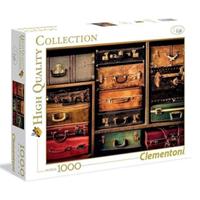 Clementoni puzzel Travel Suitcases 1000 stukjes