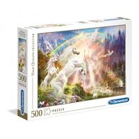 Clementoni legpuzzel Sunset Unicorns 500 stukjes